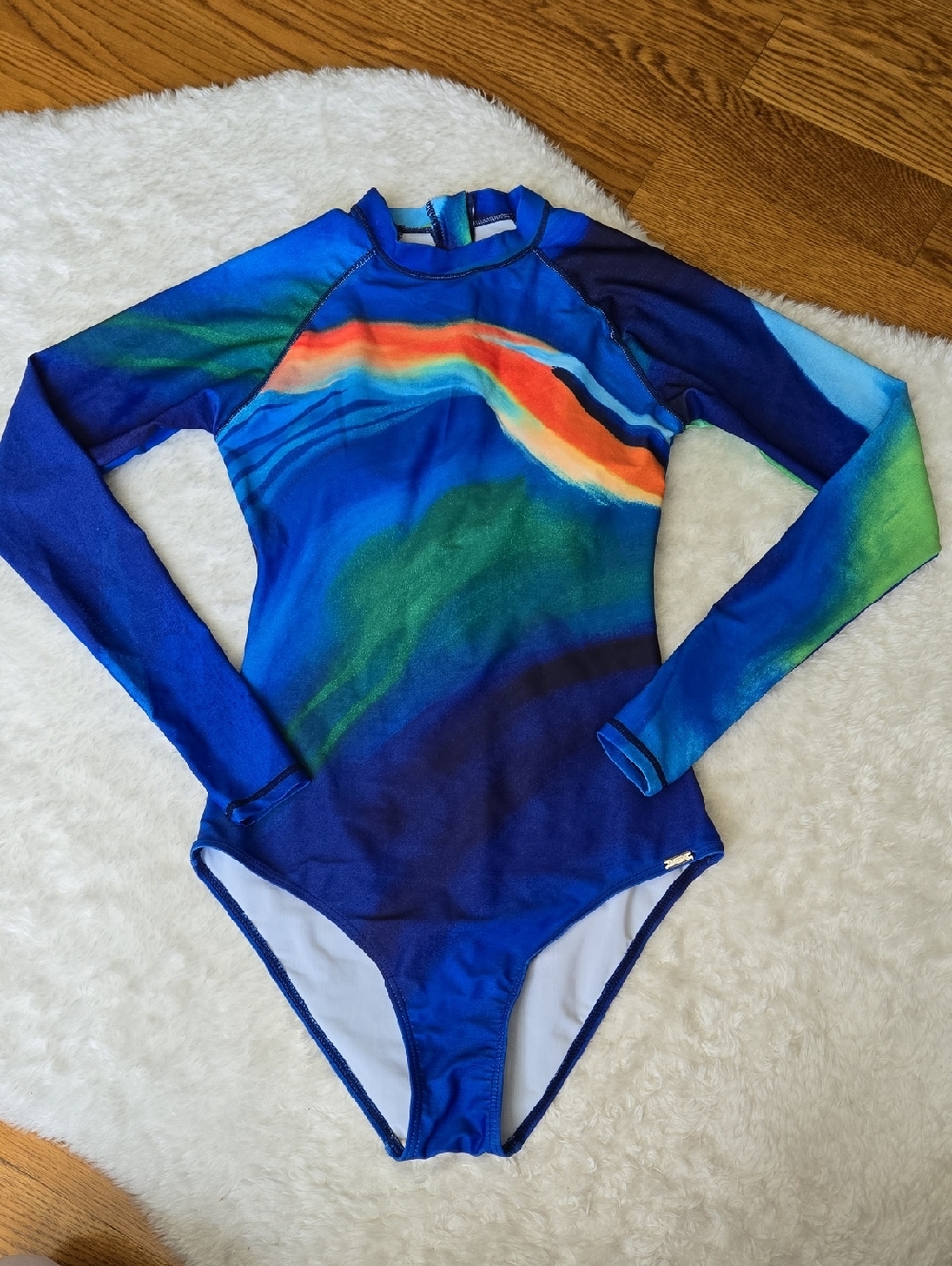Nine Cats Axesea One Peice Swimsuit, Womens Size 6